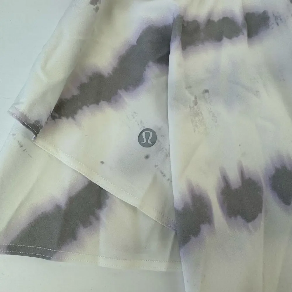 Lululemon Court Rival High-Rise Skirt Sz 10 Long - Transverse Lilac Multi - Picture 4 of 10